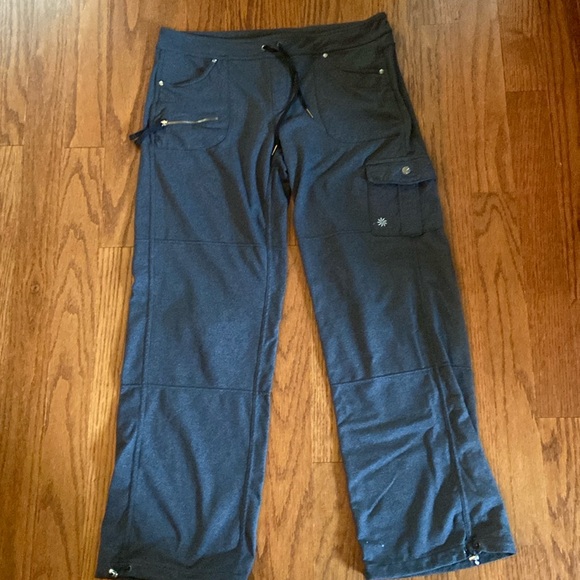 Athleta Pants - Athleta Bettona Boyfriend Jogger Straight Pants-cargo gray L